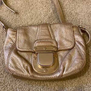 Gold Michael Kors Crossbody bag